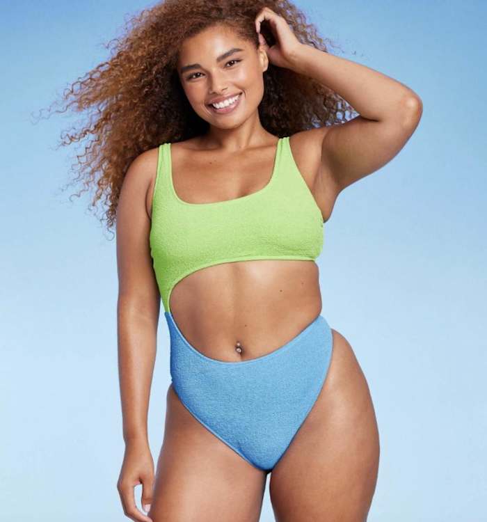 Wild Fable Cut-Out Swimsuit